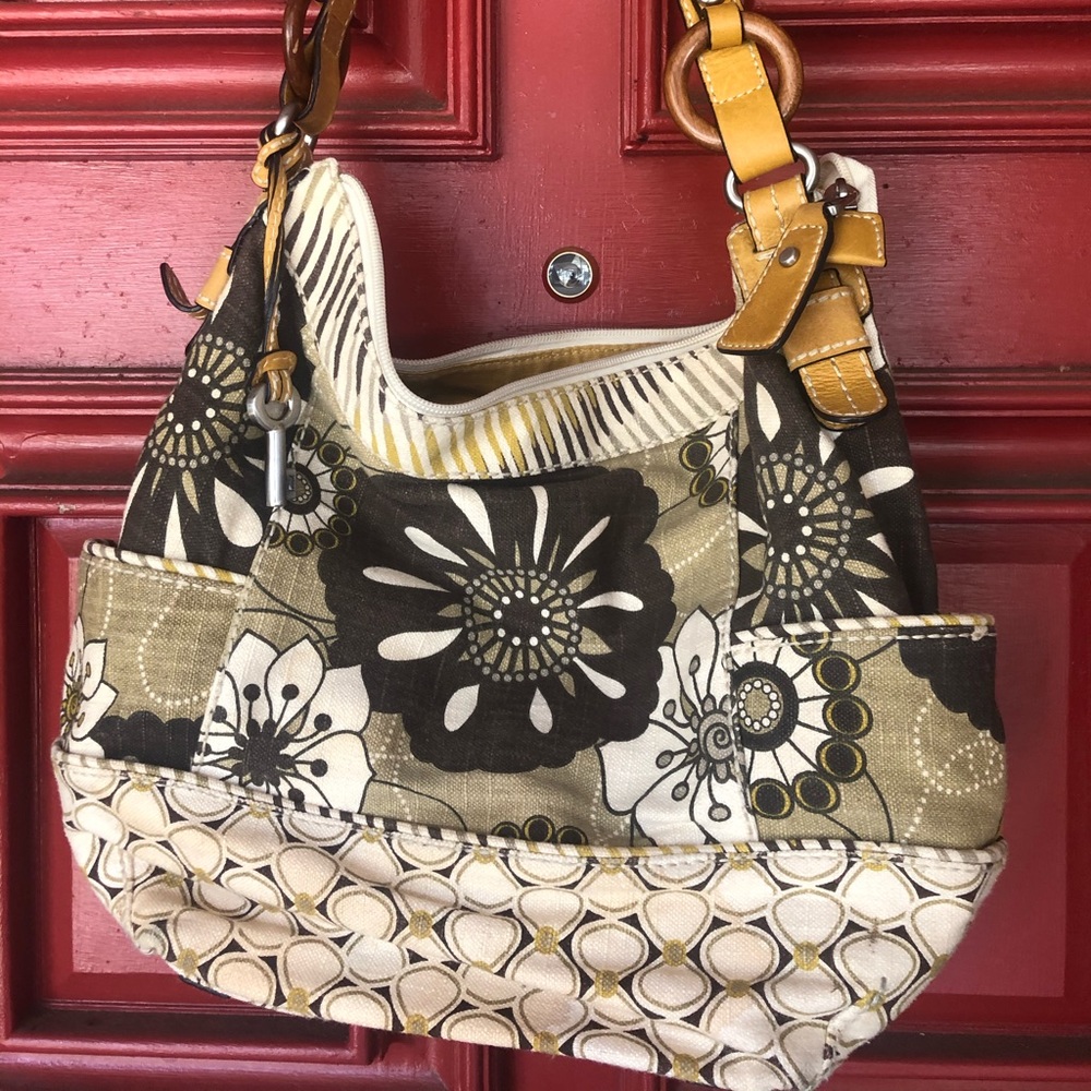 Vintage fossil hobo bag/purse